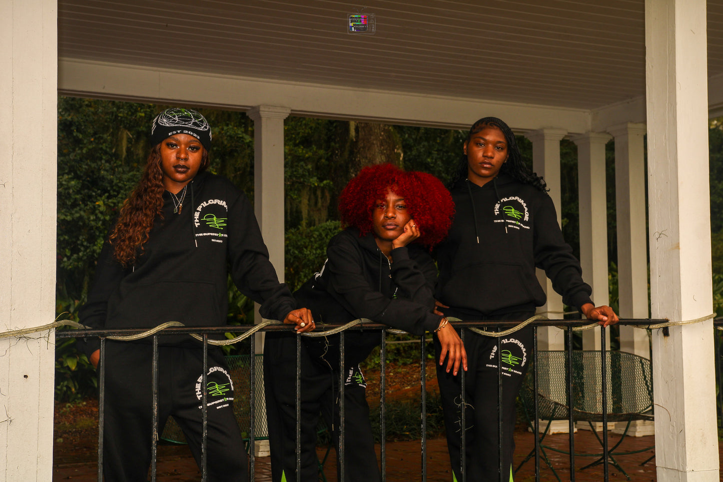 the P1LGRIMAGE hoodie set.